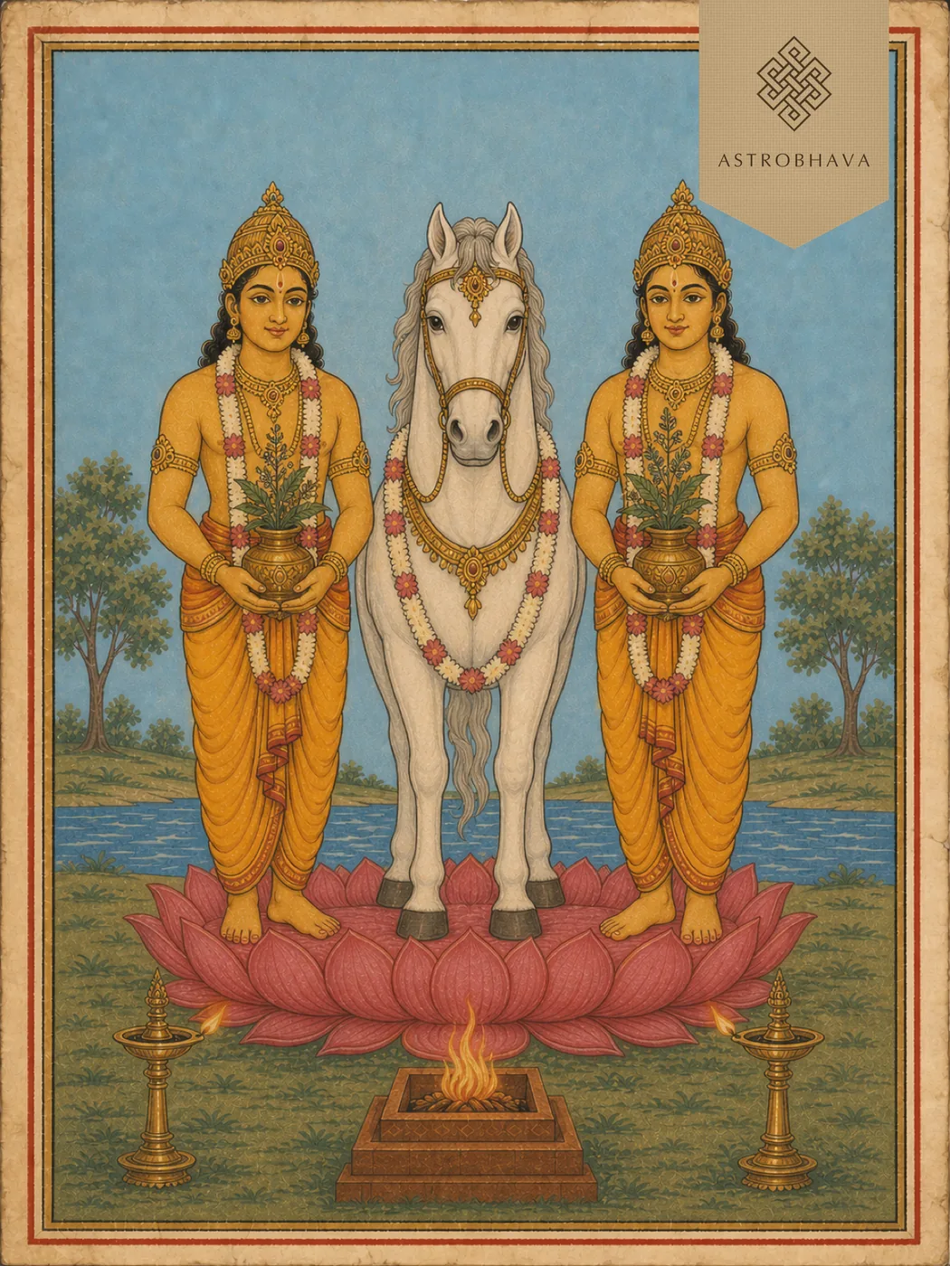 Ashwini Nakshatra, invoked in the Ashwini Nakshatra Homa