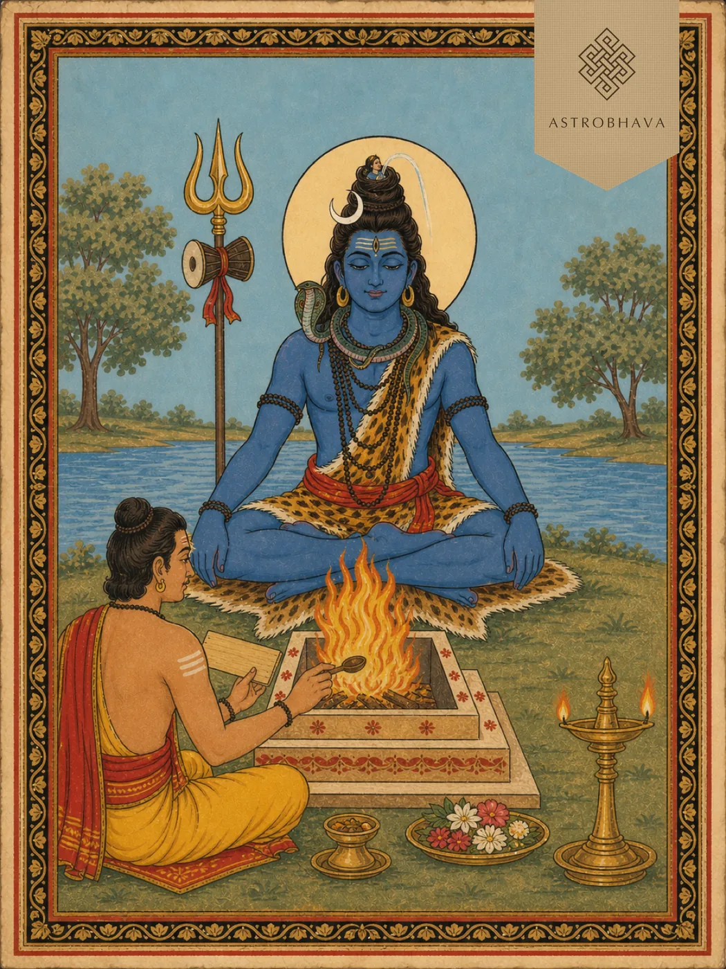 Chandrasekhara Ashtakam Homa