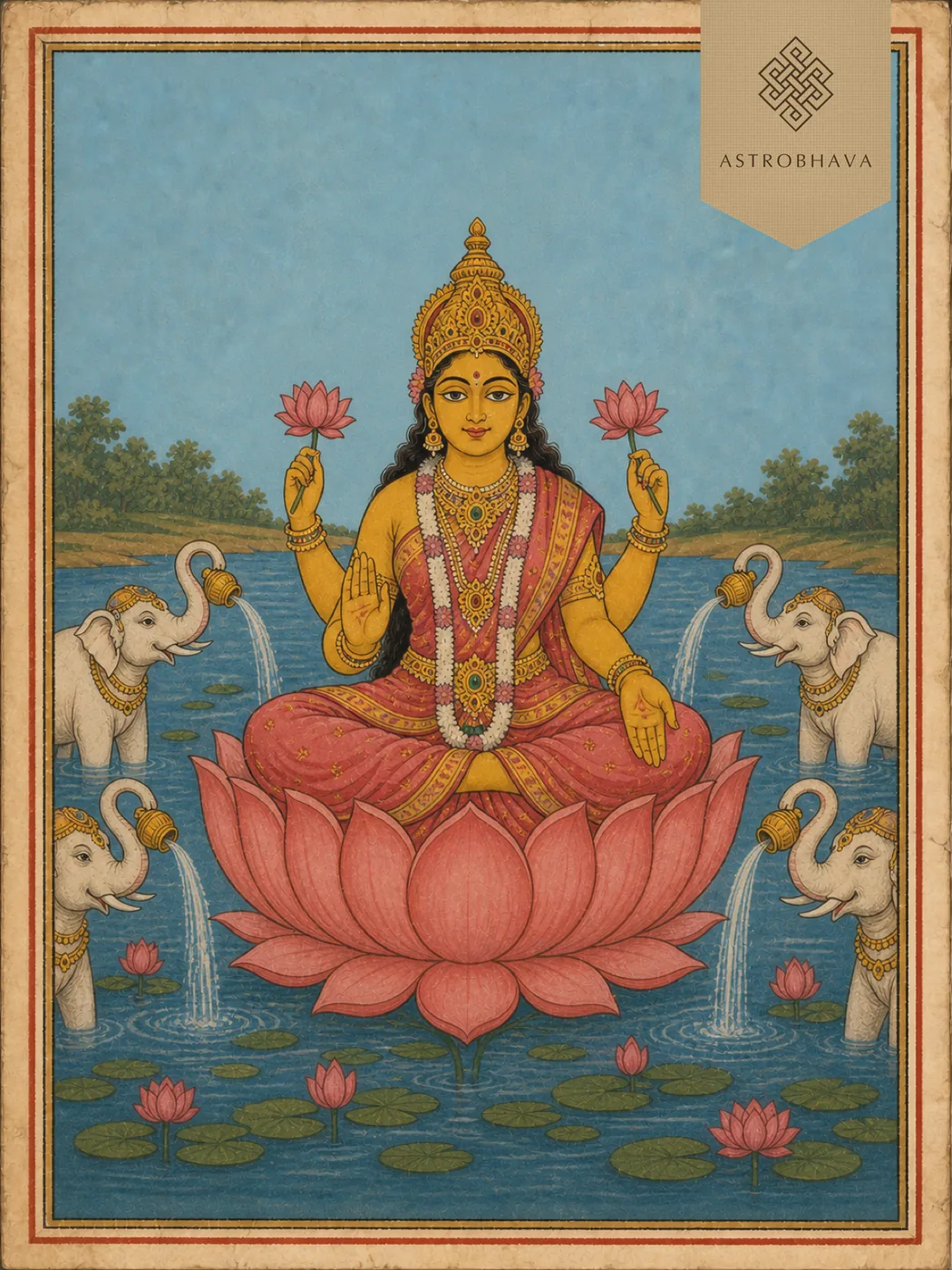 Kamalatmika, invoked in the Kamalatmika Homa