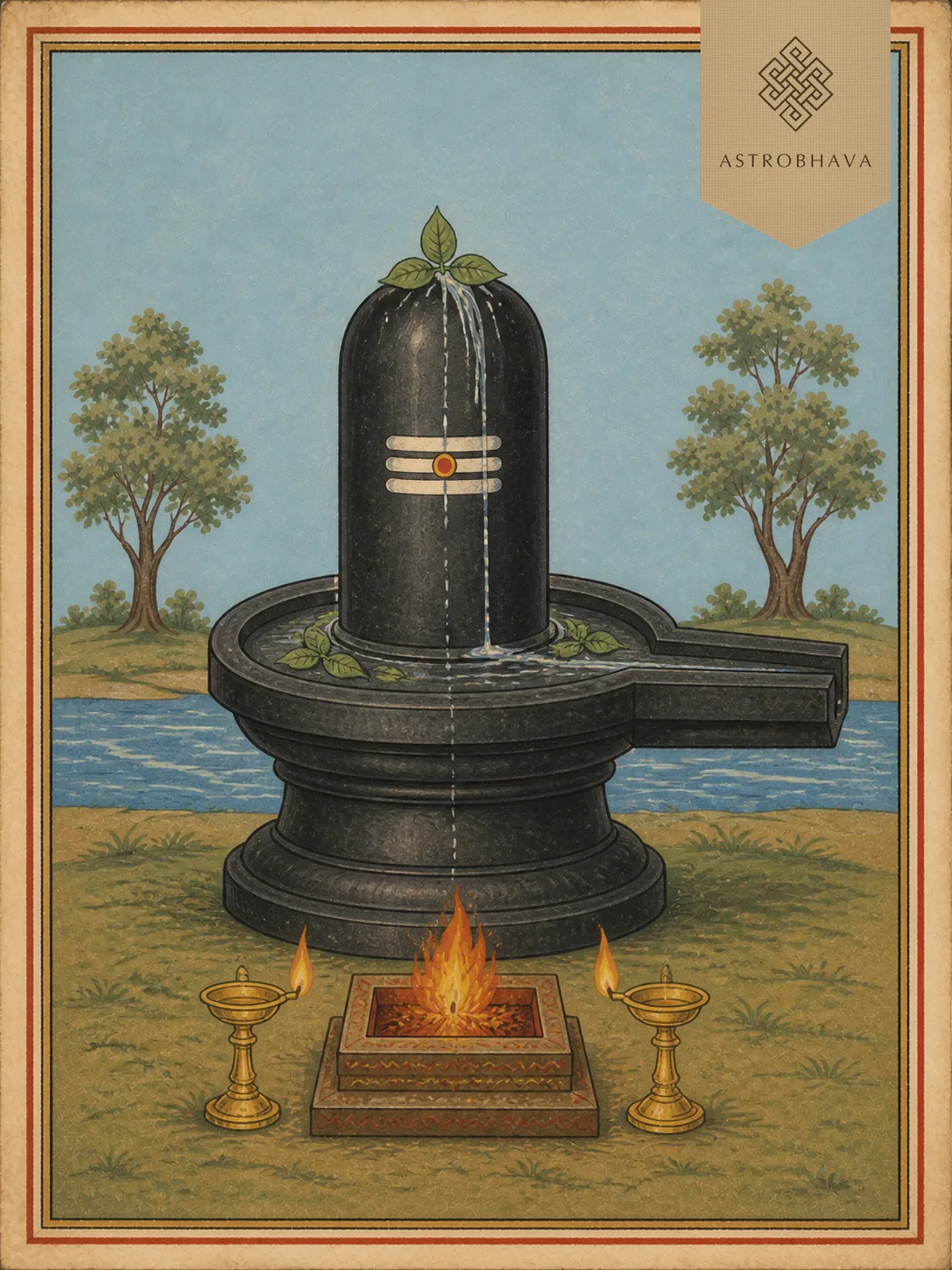 Indrakshi Shiva, invoked in the Indrakshi Shiva Kavacha Homa