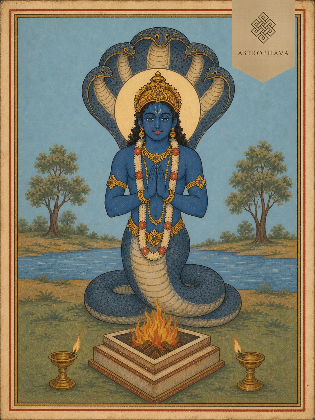 Uttara Bhadrapada Nakshatra, invoked in the Uttara Bhadrapada Nakshatra Homa