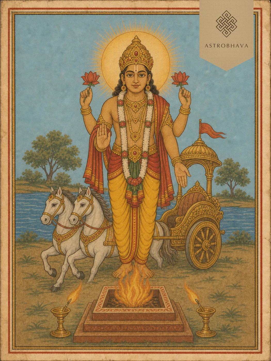 Uttara Phalguni Nakshatra, invoked in the Uttara Phalguni Nakshatra Homa