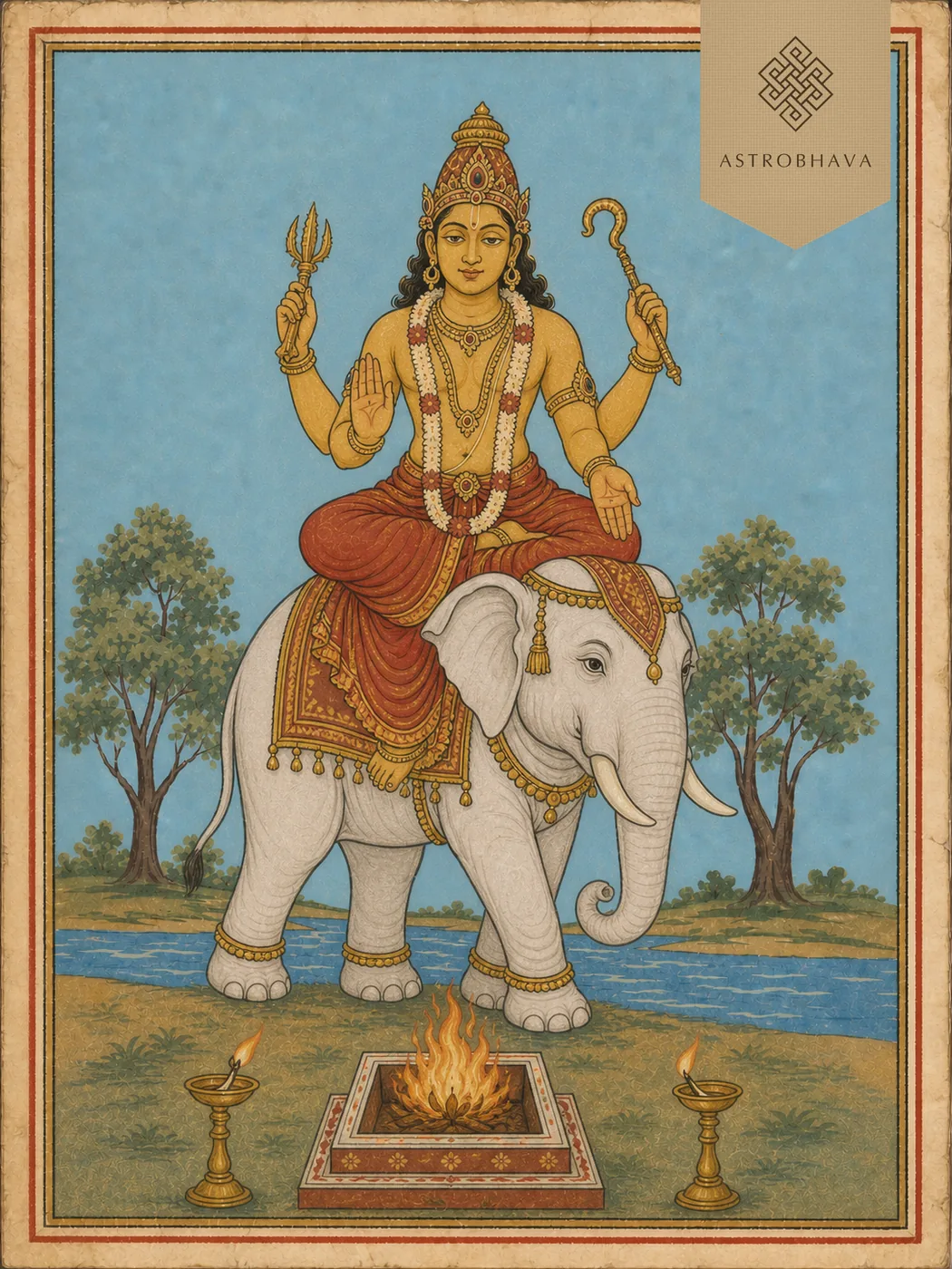 Jyeshtha Nakshatra, invoked in the Jyeshtha Nakshatra Homa