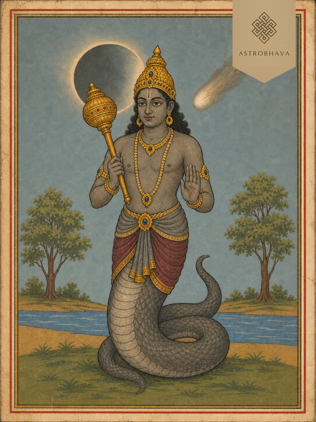Ketu, invoked in the Ketu Homa