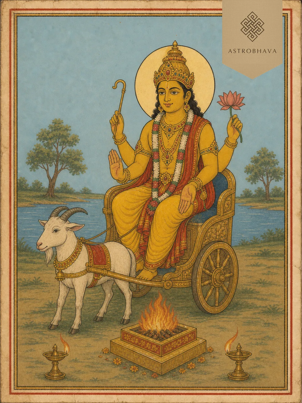 Revati Nakshatra, invoked in the Revati Nakshatra Homa
