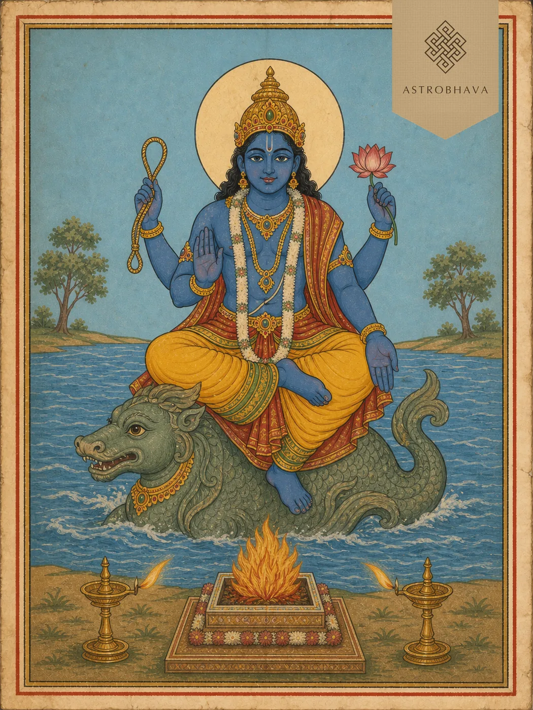 Shatabhisha Nakshatra, invoked in the Shatabhisha Nakshatra Homa