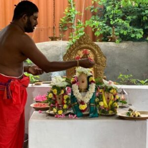 Kalasa Sthabana Chandi Homa