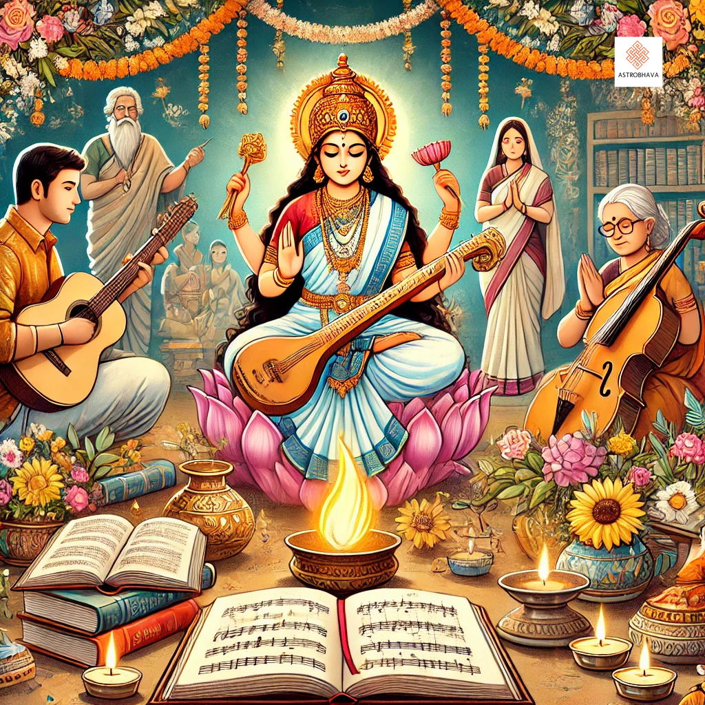 Saraswati Puja for education