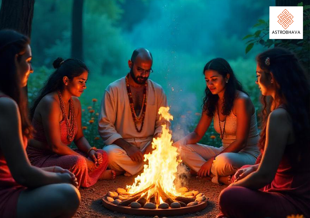 Vedic Cosmology Fire Ceremonies