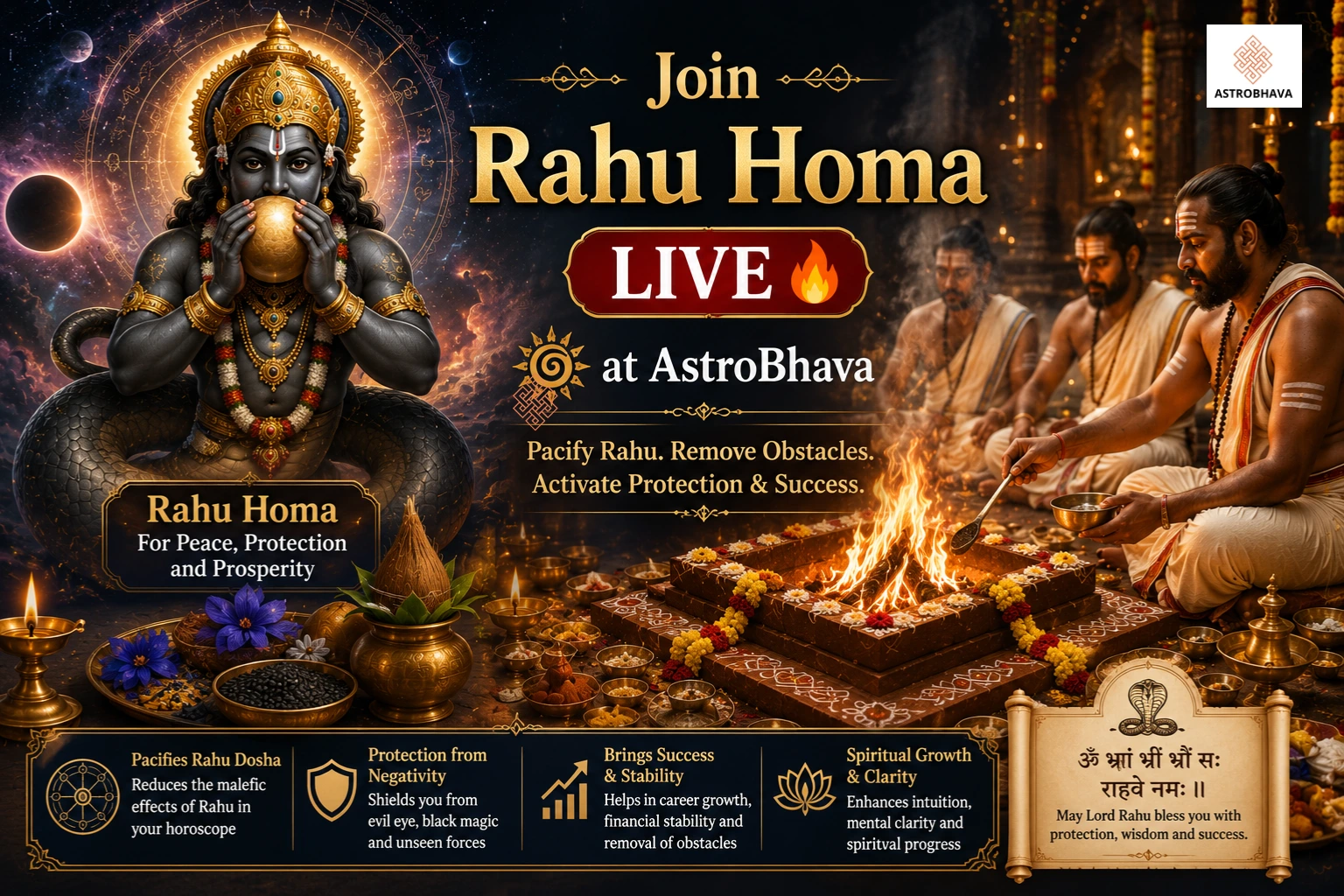 Rahu in 2nd House
