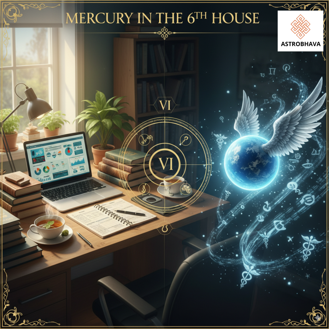 Mercury in 6th House