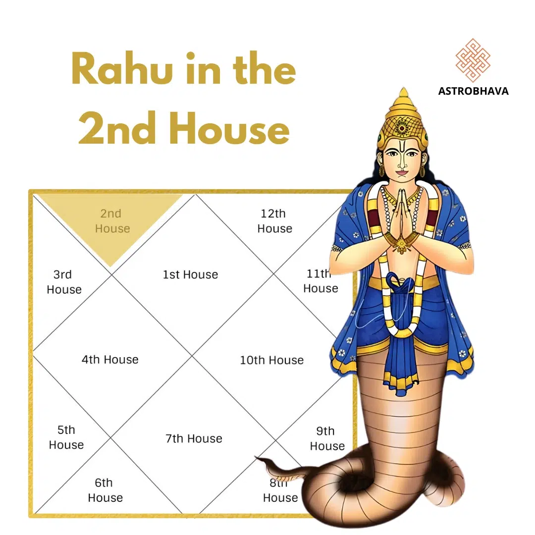 Rahu in 2nd House