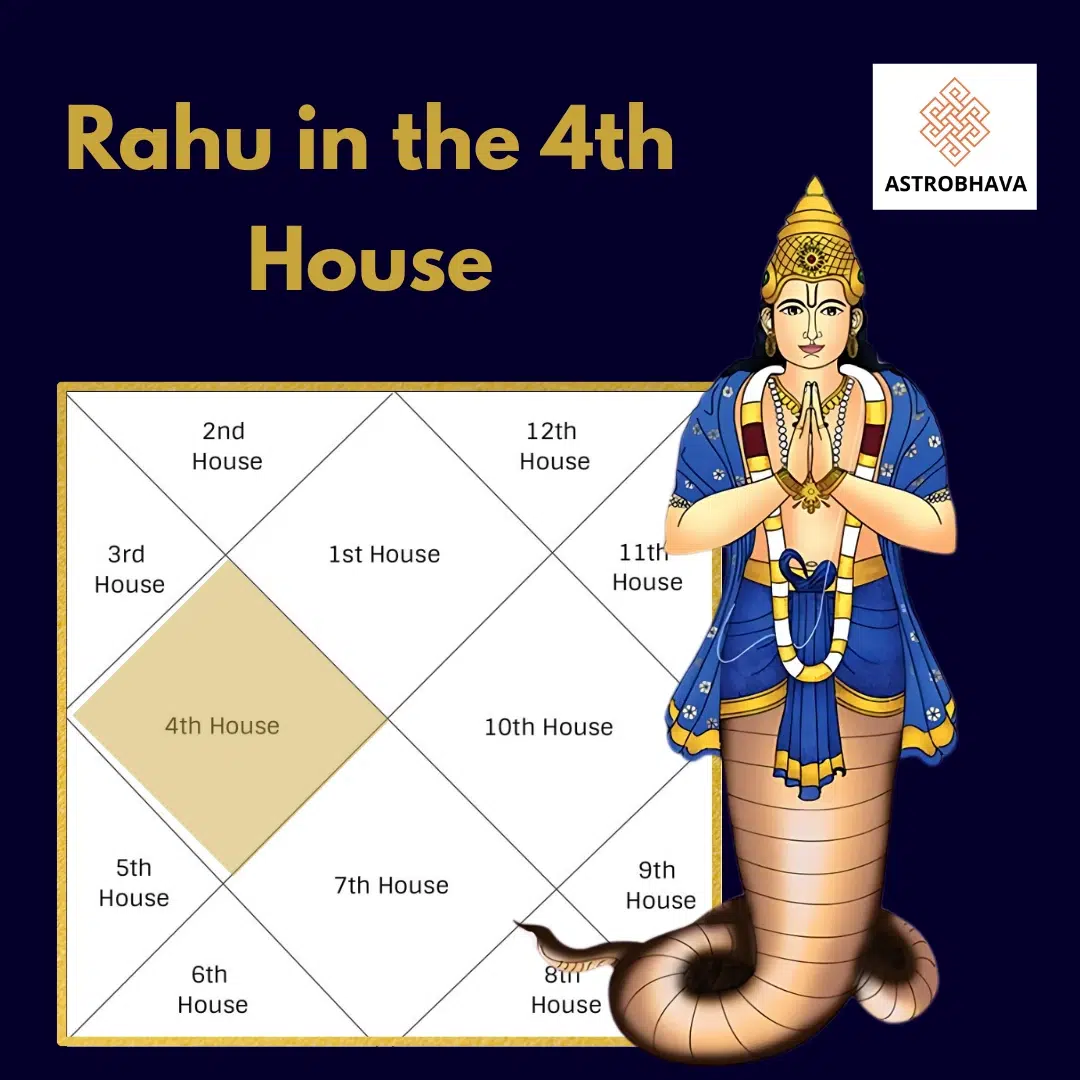 Rahu in 4th House