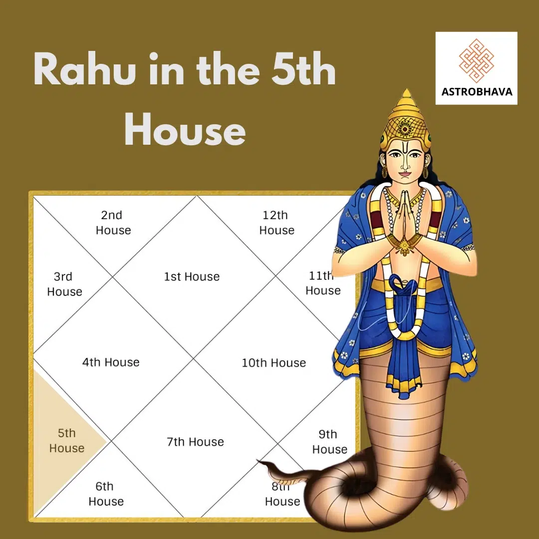 Rahu in 5th House