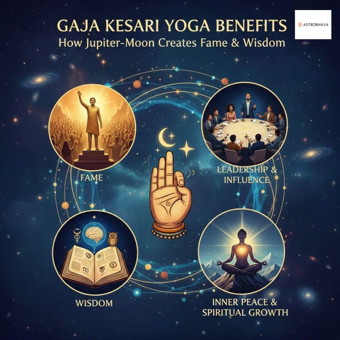 Gaja Kesari Yoga Benefits: Powerful Positive Results | AstroBhava