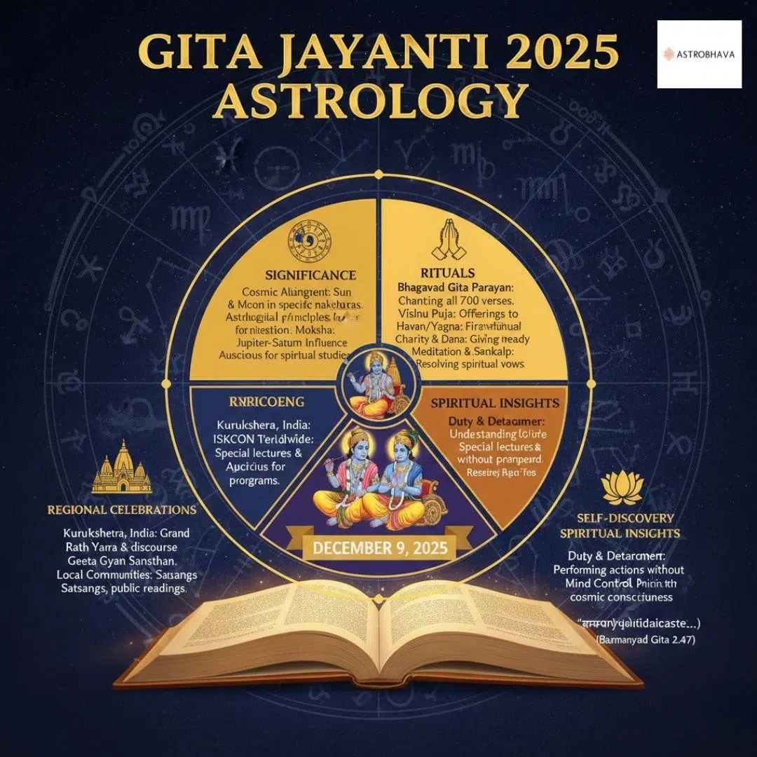 Gita Jayanti 2025 Astrology Powerful Insights | AstroBhava