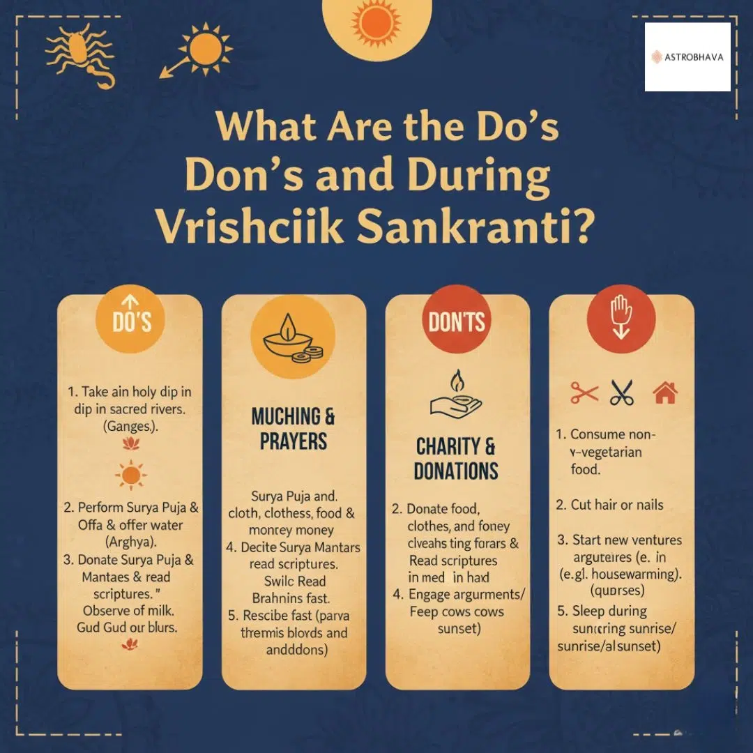 Vrishchik Sankranti Powerful Guide for Auspicious Fortune Astrobhava