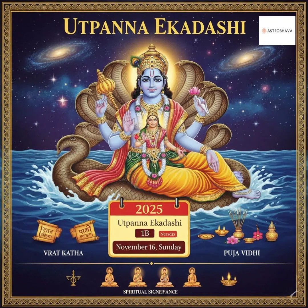 Utpanna Ekadashi 2025 Blessings Power Guide by Astrobhava