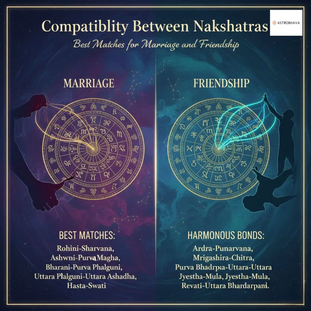 Nakshatra Compatibility Secrets for Perfect Match | Astrobhava
