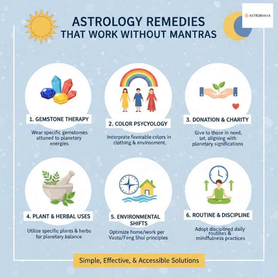 Astrology remedies without mantra: Powerful & Peaceful Fixes | Astrobhava