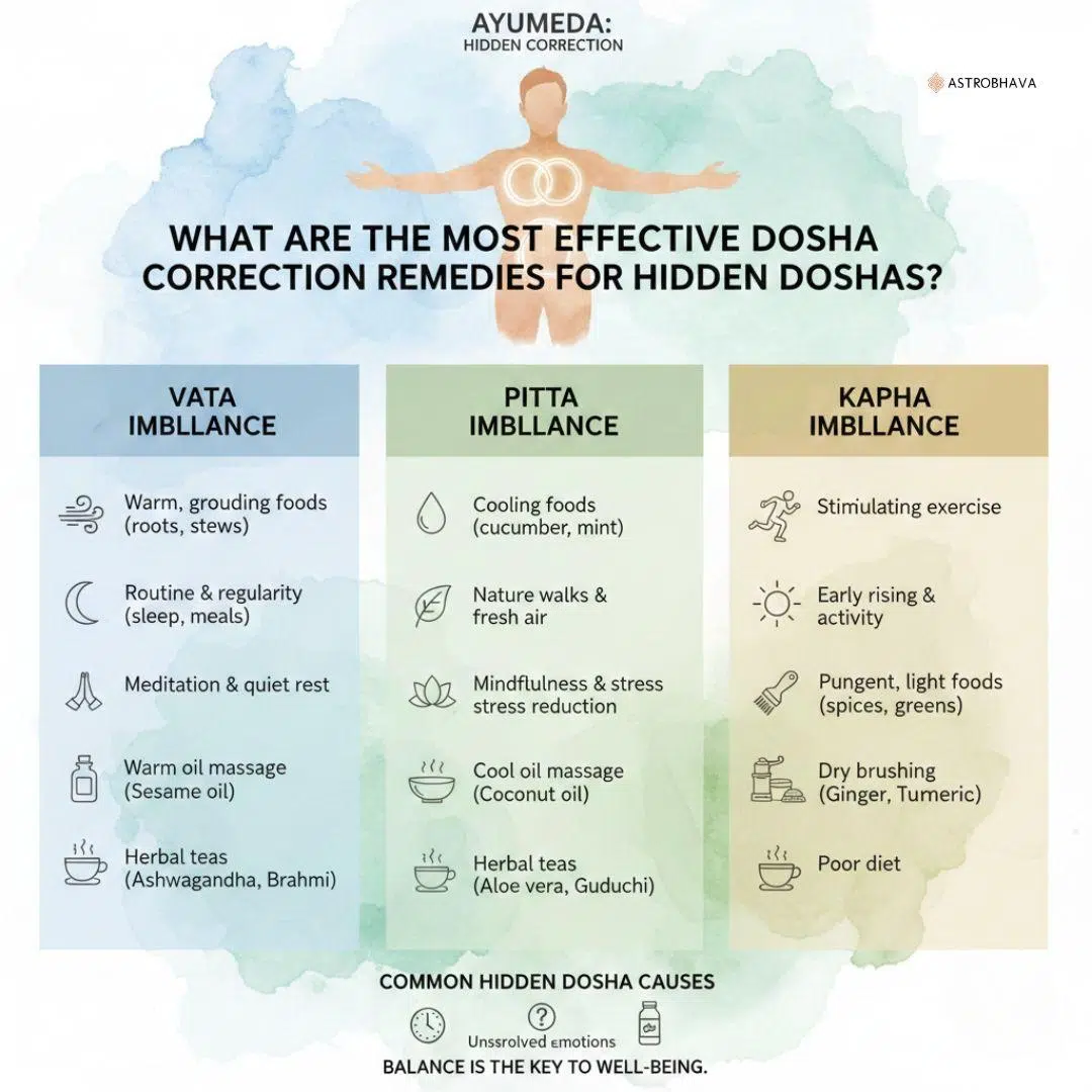 Dosha Correction Remedies: Powerful & Positive Solutions | Astrobhava