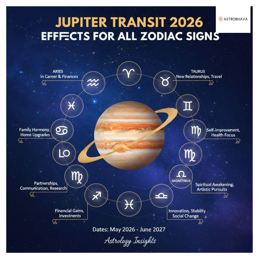 Jupiter Transit 2026 Predictions Powerful Wins | AstroBhava