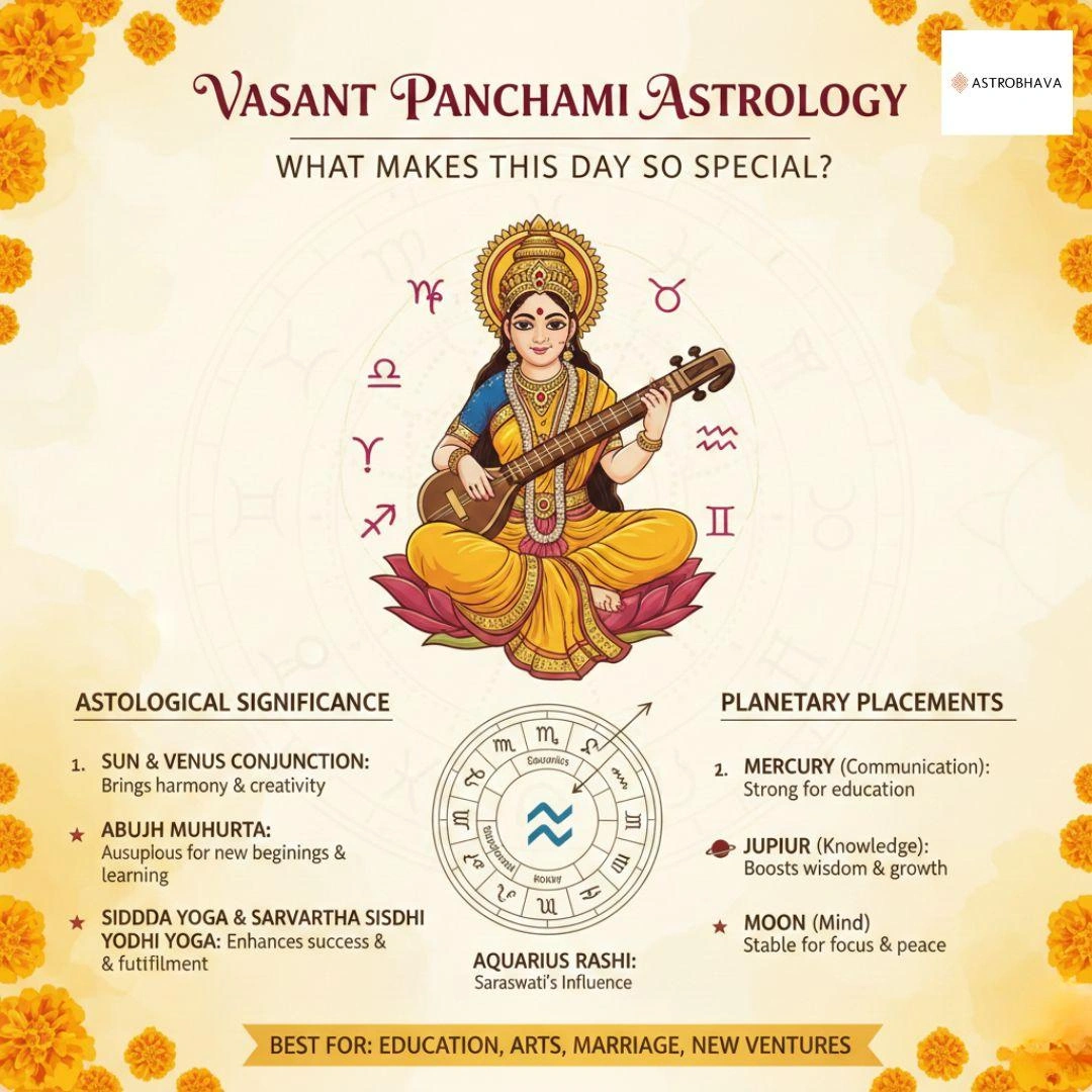 Vasant Panchami Astrology 2026: Powerful Auspicious Insights