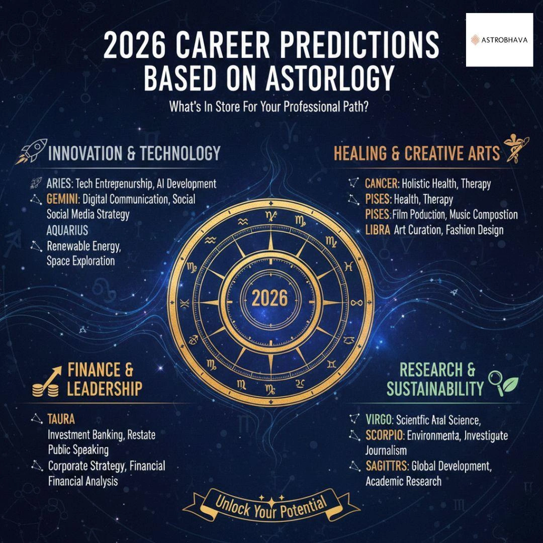 2026 Career Predictions Astrology: Positive Career Shifts | AstroBhava