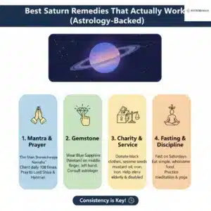 Saturn Remedies Astrology: Powerful & Positive Relief Guide