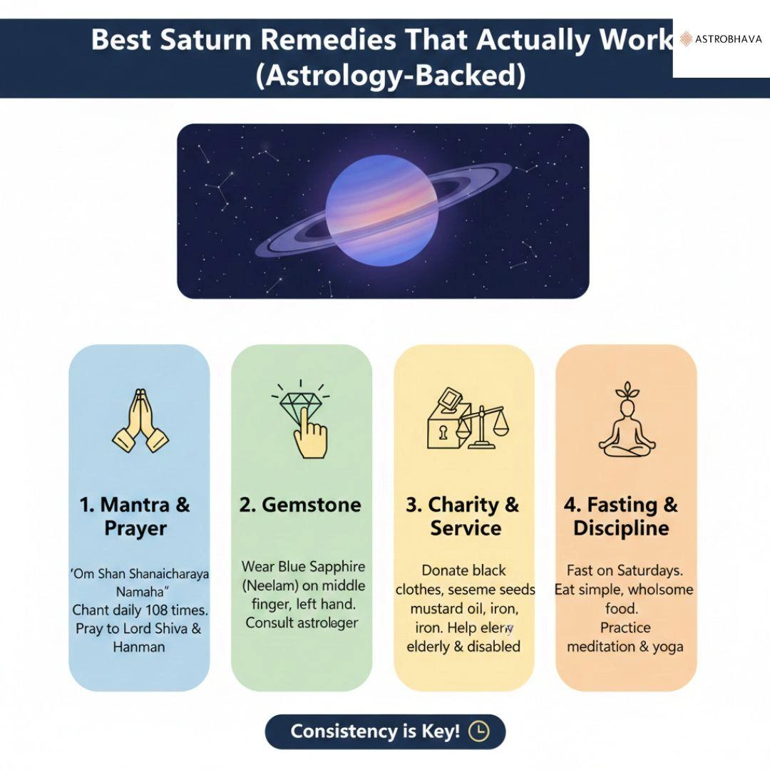 Saturn Remedies Astrology: Powerful & Positive Relief Guide