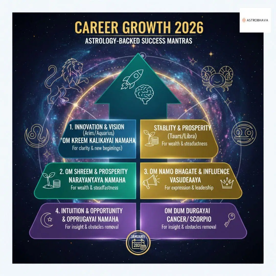 Career Growth Mantra 2026: Powerful Positive | AstroBhava
