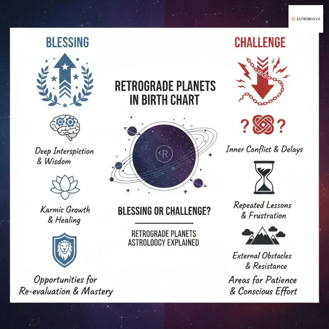 Retrograde Planets Astrology: Positive Secrets You Must Know | Astrobhava