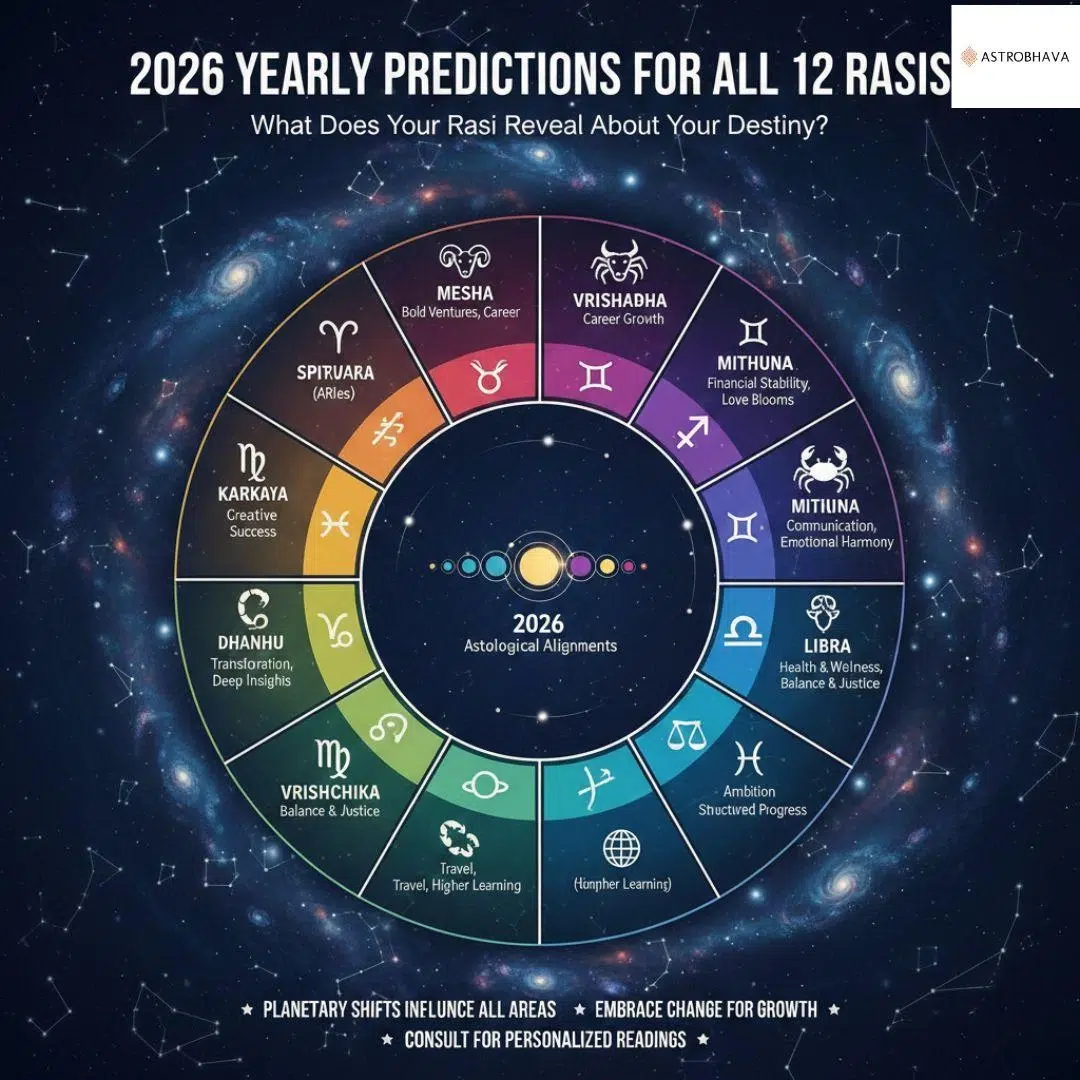 2026 Rasi Predictions: Lucky, Powerful Year Ahead | Astrobhava