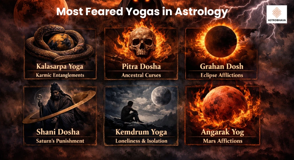 Most Feared Yogas in Astrology