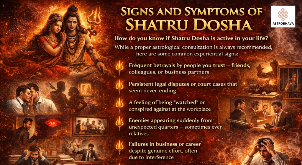 Shatru Dosha in Kundali