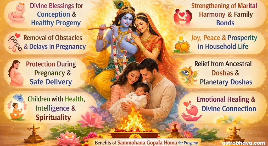 Sammohana Gopala Homa for Progeny