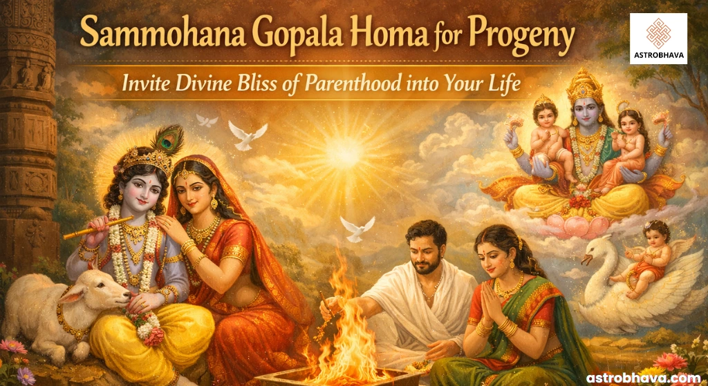 Sammohana Gopala Homa for Progeny