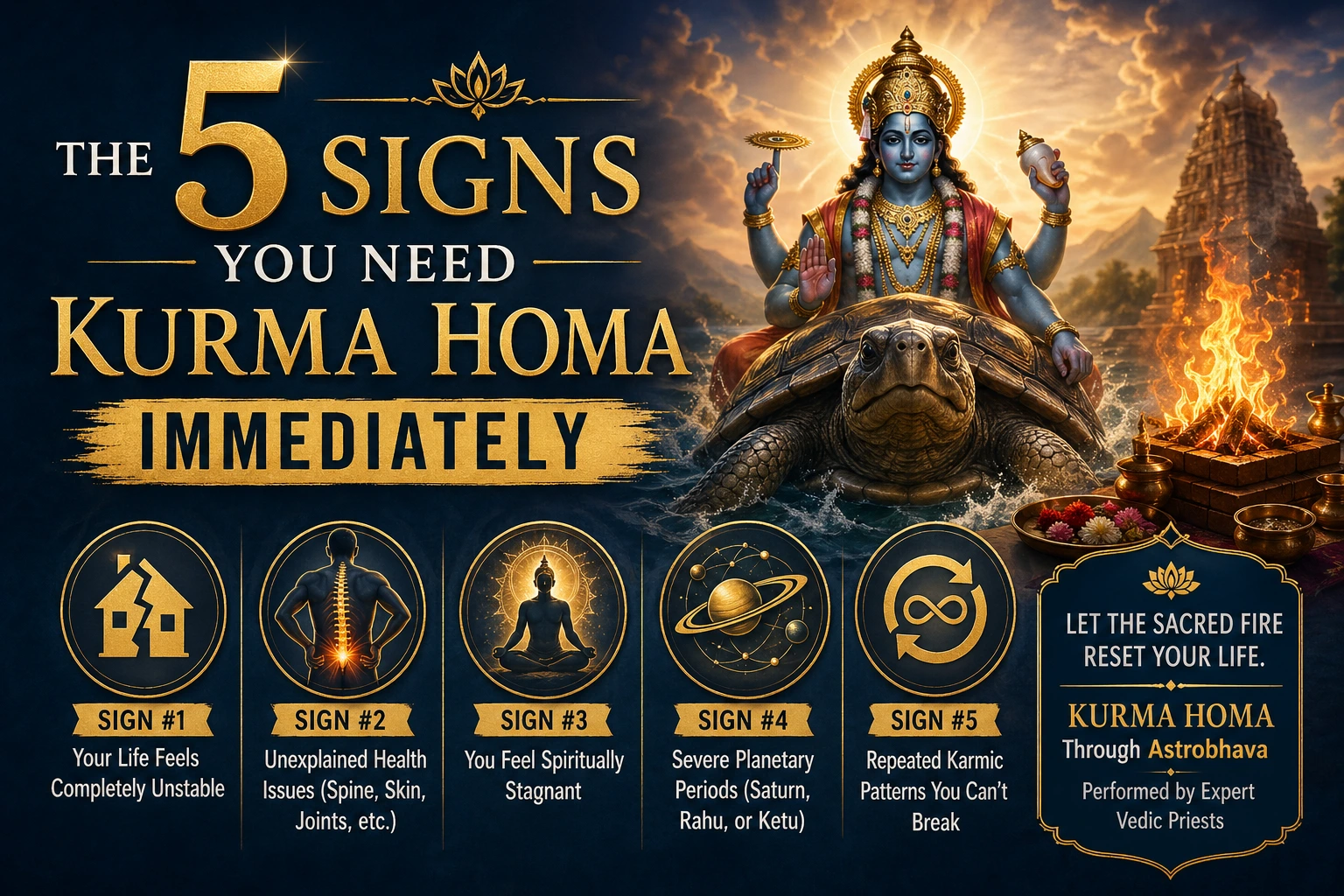 Signs You Need Kurma Homa