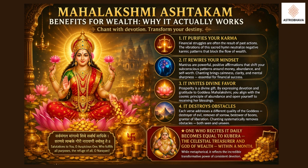 Mahalakshmi Ashtakam for Wealth
