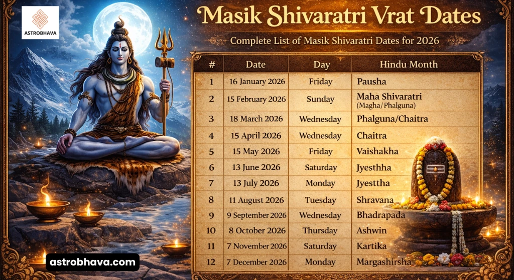Masik Shivaratri April