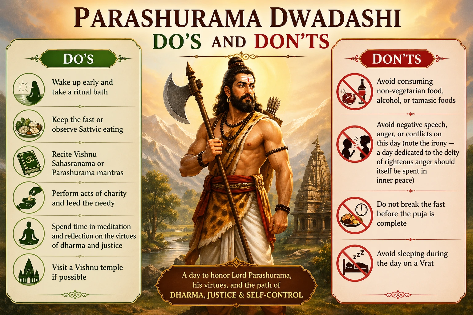 2026 Parashurama Dwadashi