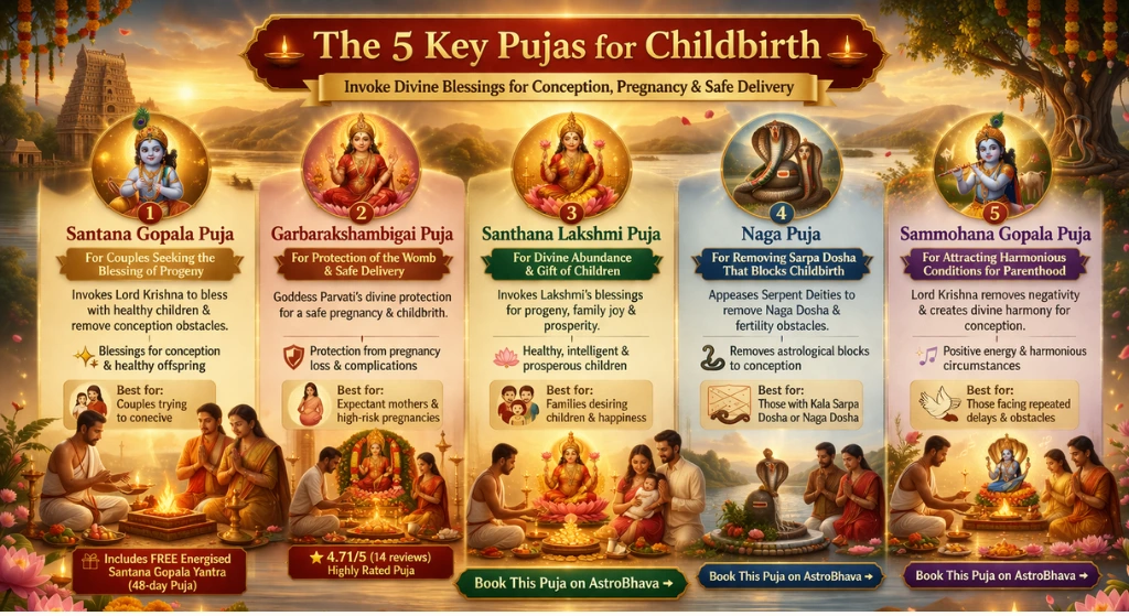 Pujas for Childbirth