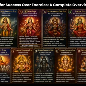 Pujas for Success Over Enemies