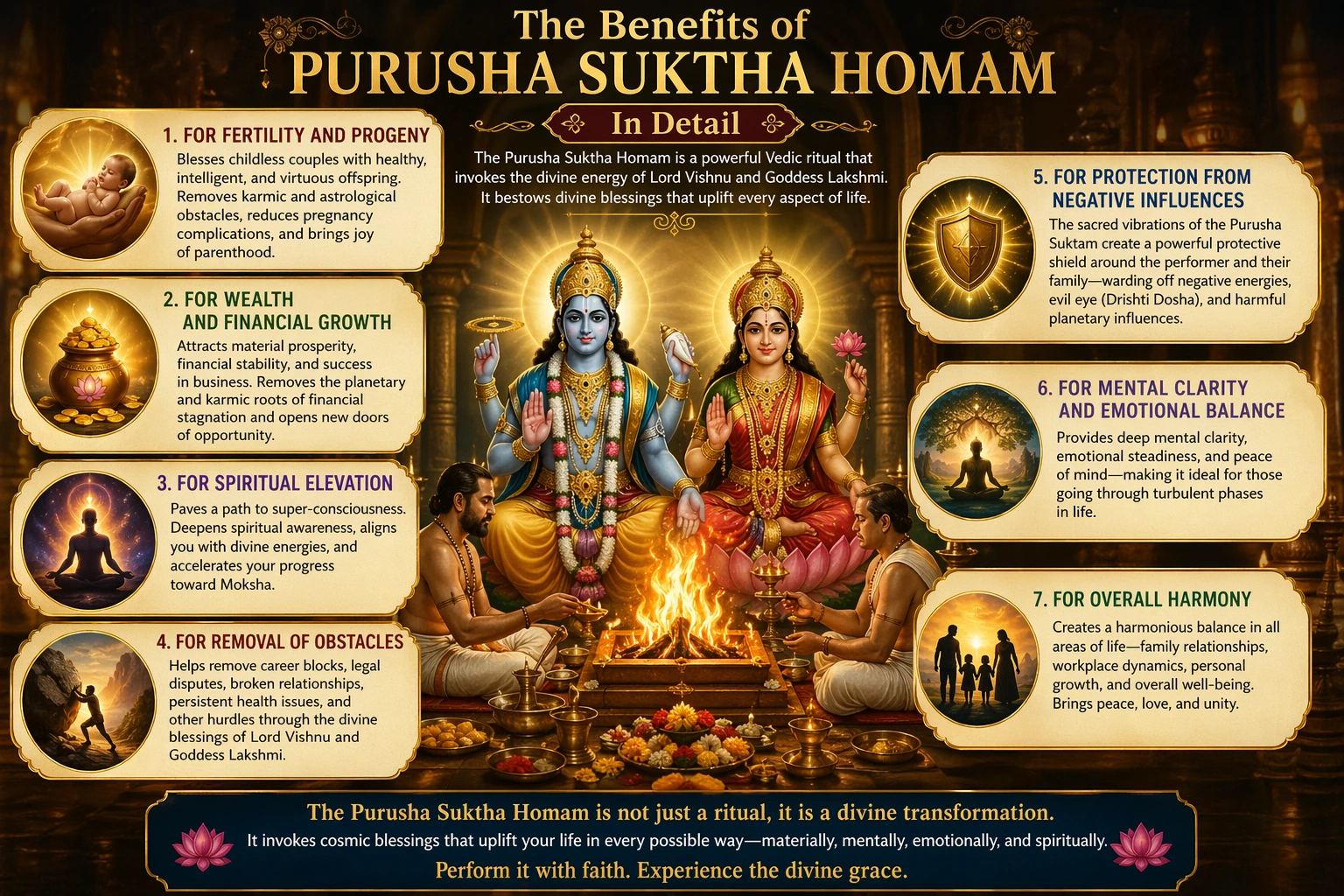 Purusha Suktha Homam