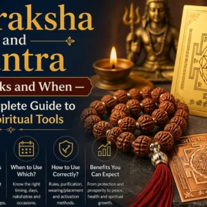 Rudraksha and Yantra