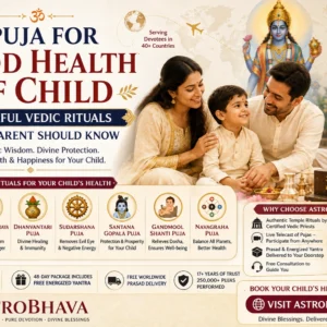 Puja for Good Health of Child