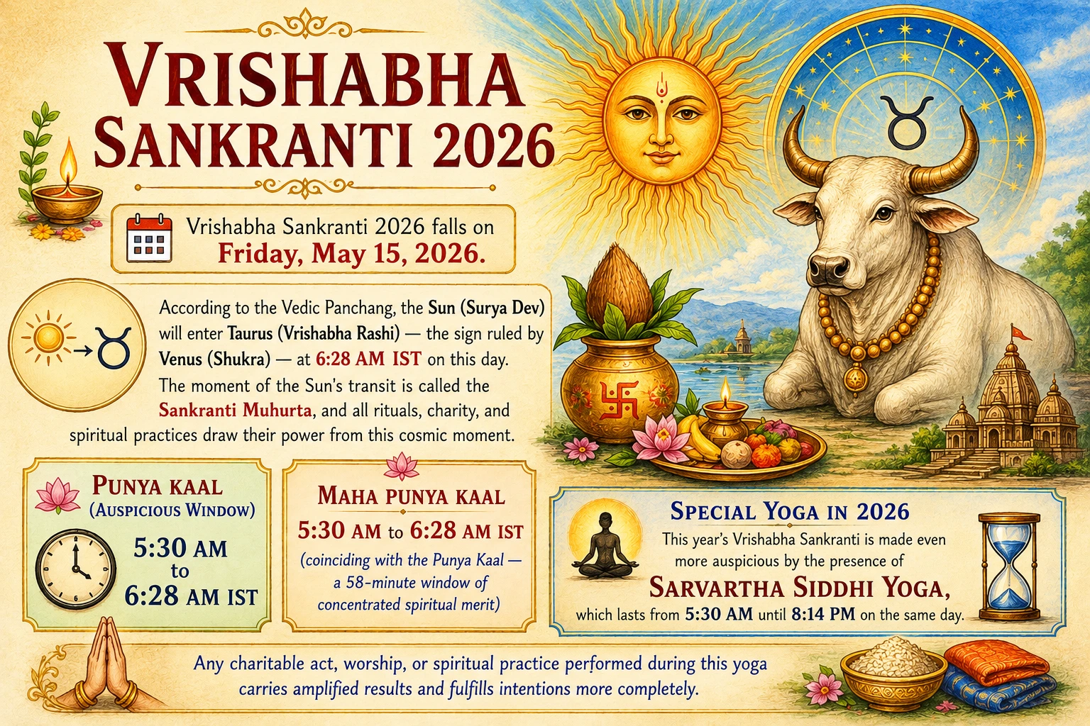 Vrishabha Sankranti 2026