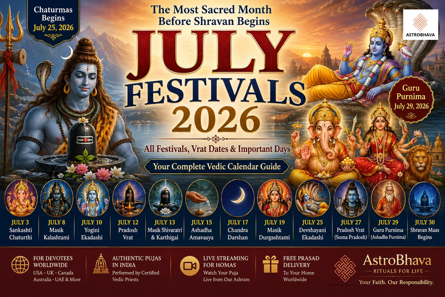 July Festivals 2026