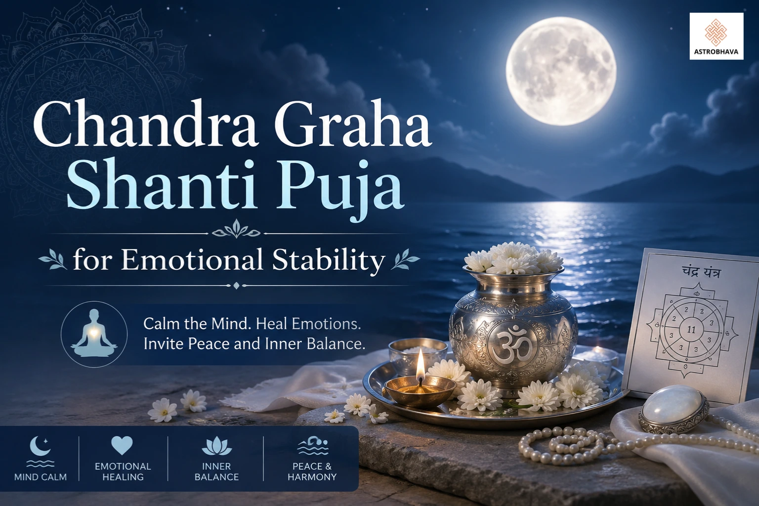 Chandra Graha Shanti Puja
