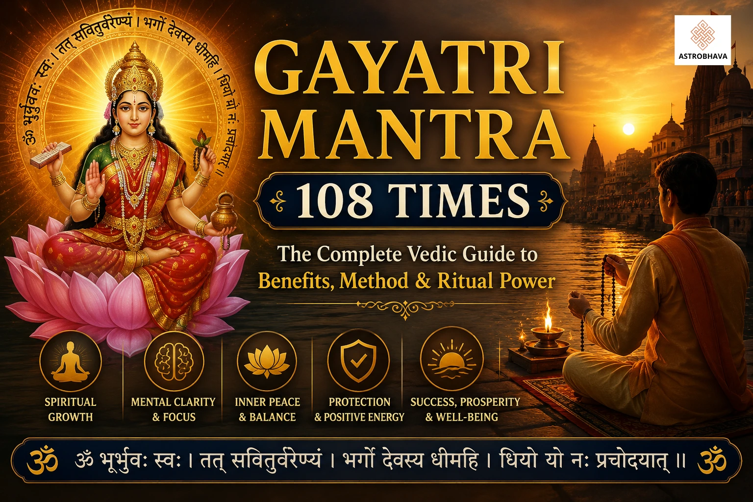 Gayatri Mantra 108 Times
